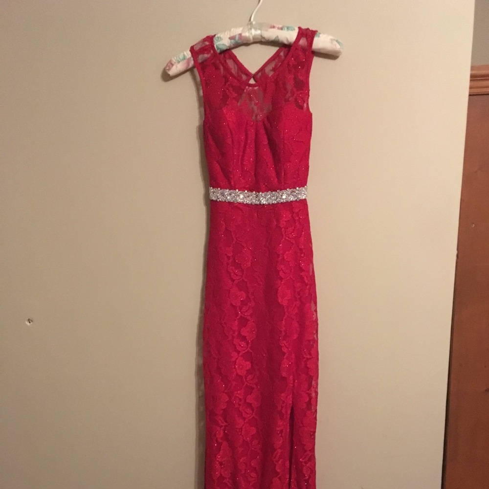 Red Event Dress